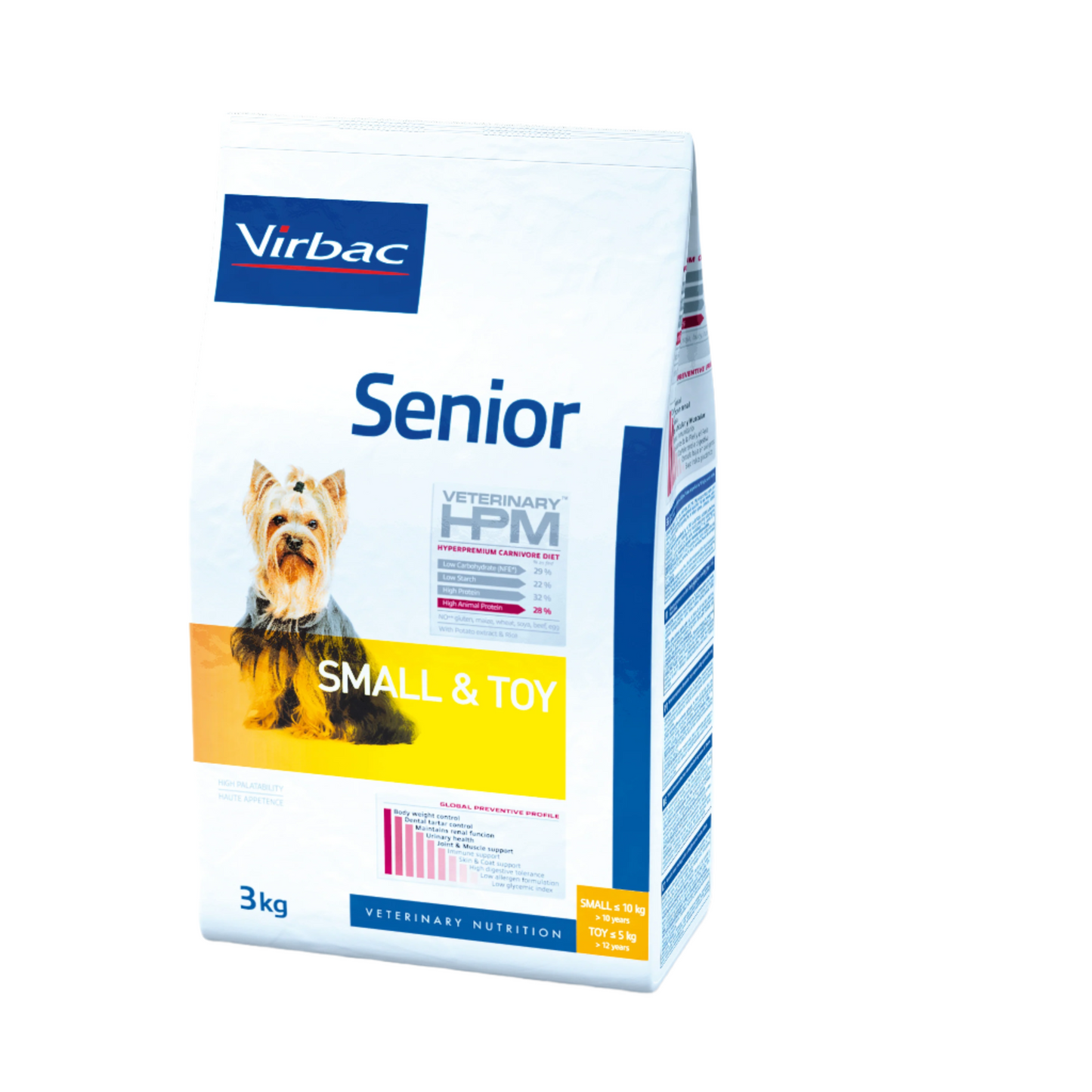 Virbac VETERINARY™ HPM Senior SMALL & TOY - senyvo amžiaus mažų veislių šunims