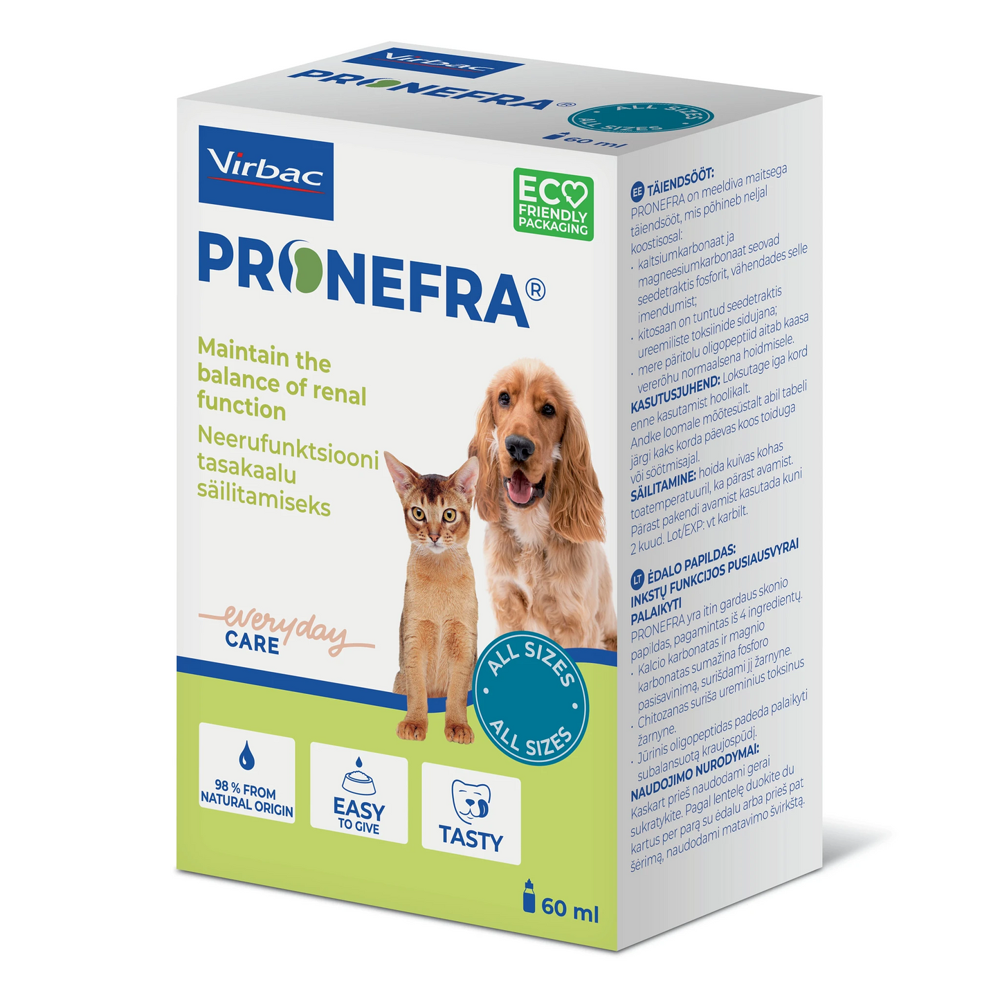 Pronefra® - papildas sergantiems inkstų ligoms