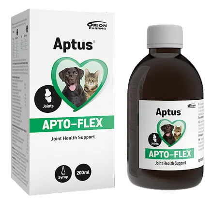 Aptus® APTO-FLEX™ skystas sąnarių papildas šunims ir katėms