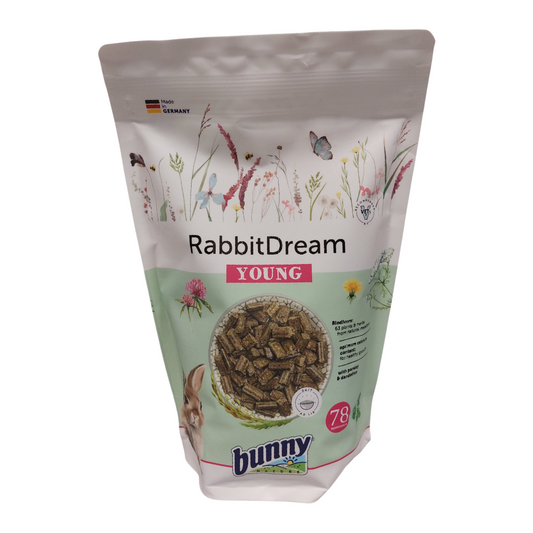 bunnyNature® YOUNG Rabbit Dream – visavertis pašaras jauniems triušiukams