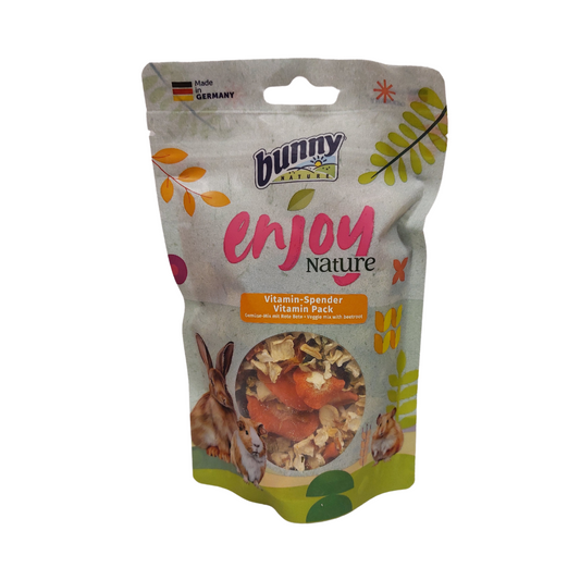 bunnyNature® EnjoyNature vitamininis užkandis triušiams ir graužikams