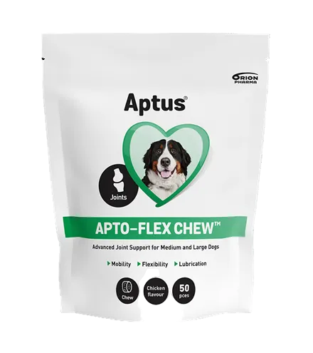 Aptus APTO-FLEX Chew™ kompleksinis sąnarių papildas vidutinių ir didelių veislių šunims