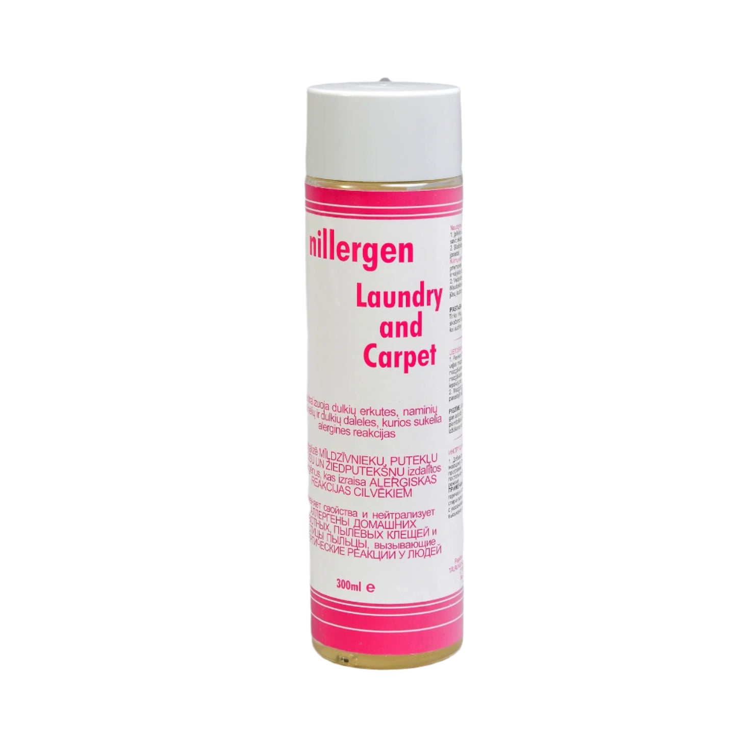 NILLERGEN Laundry and Carpet alergenų šalinimui nuo skalbinių ir kilimų