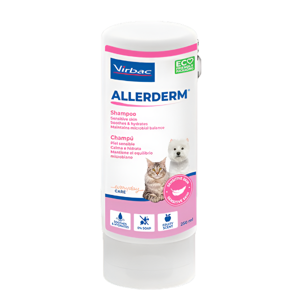 ALLERDERM® Sensitive Shampoo - šampūnas jautriai, sausai, dirgliai odai
