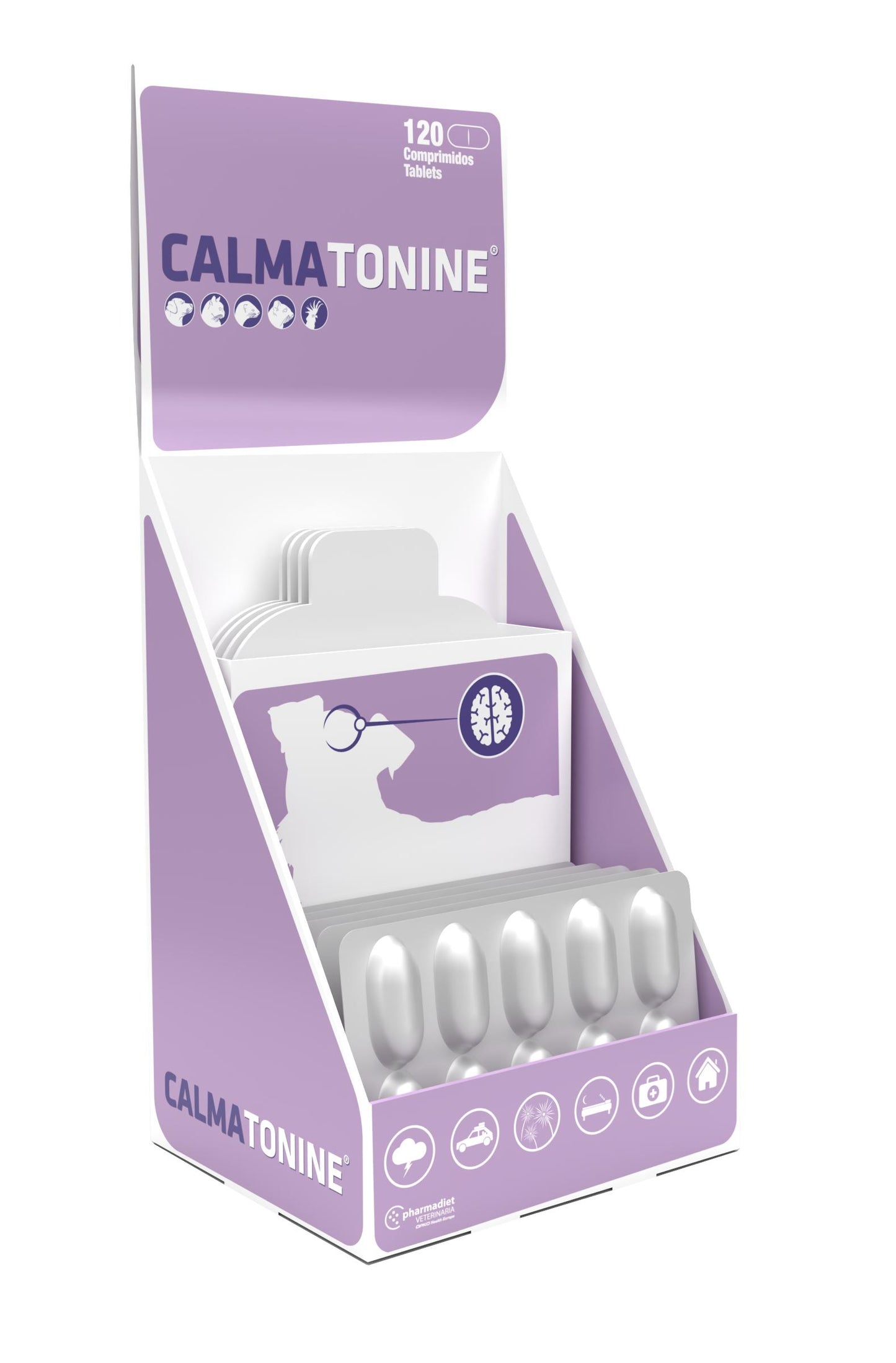 calmaTONINE XR - papildas padedantis nusiraminti stresą keliančių situacijų metu