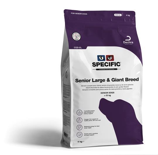 SPECIFIC® SENIOR Large Breed CGD-XL - senyviems didžiųjų veislių šunims.