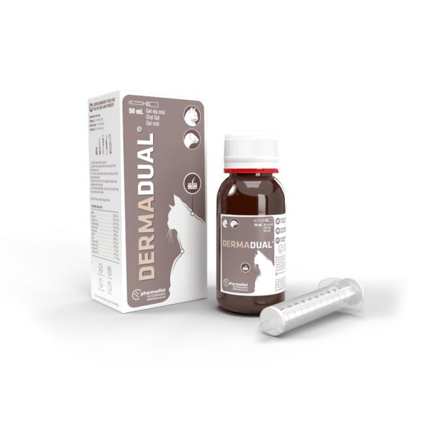 dermaDUAL® - papildas esant odos ir plaukų pažeidimams