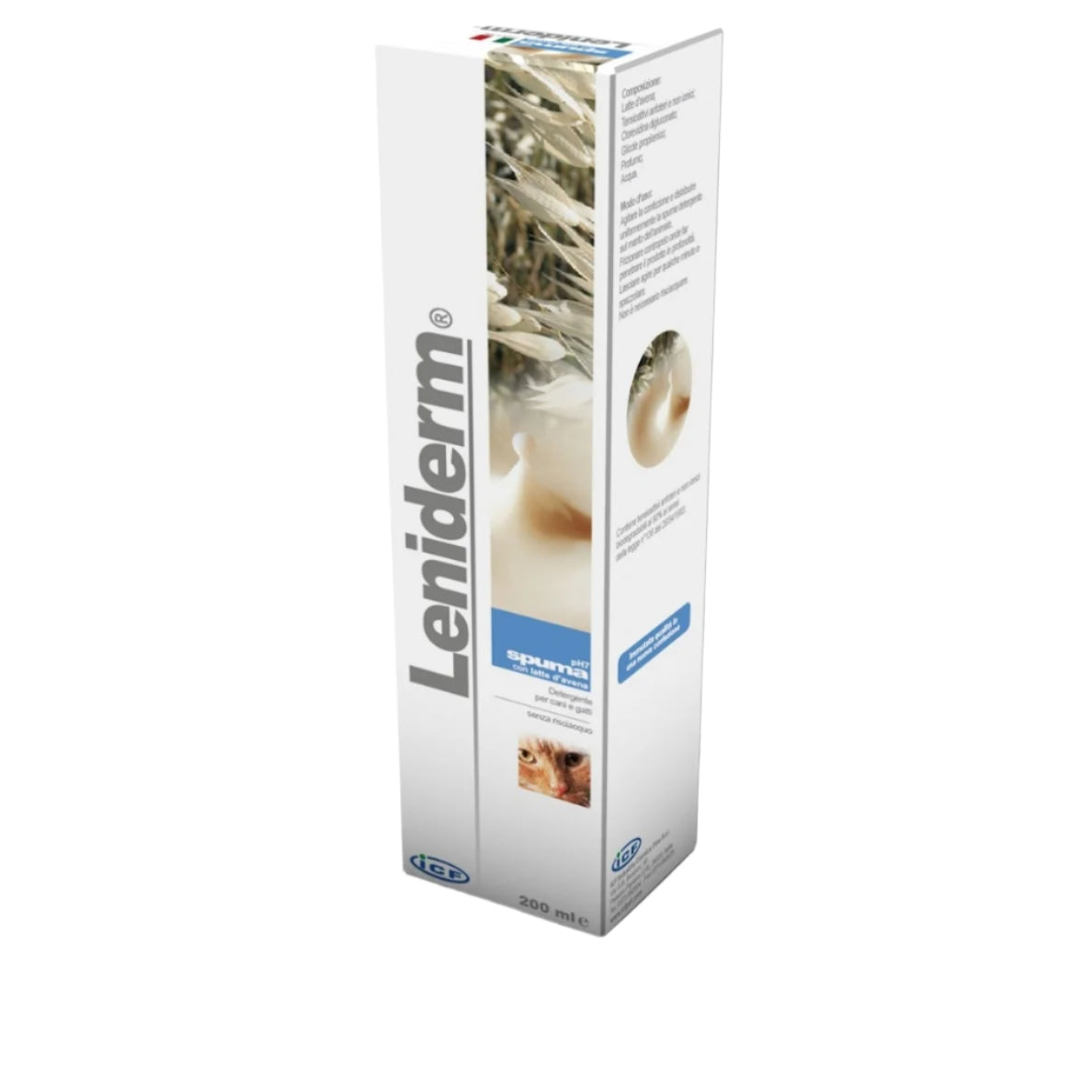 Leniderm® spuma - valančios putos jautriai ir niežtinčiai odai