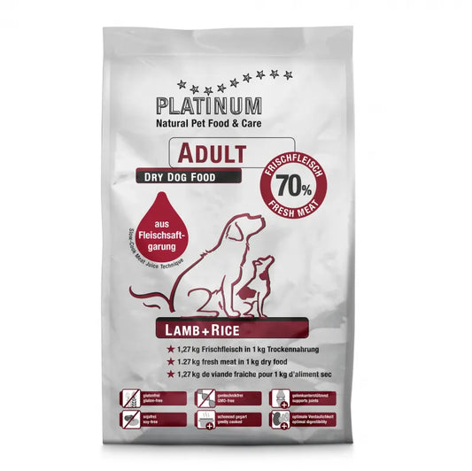 PLATINUM ADULT su ėriena ir ryžiais