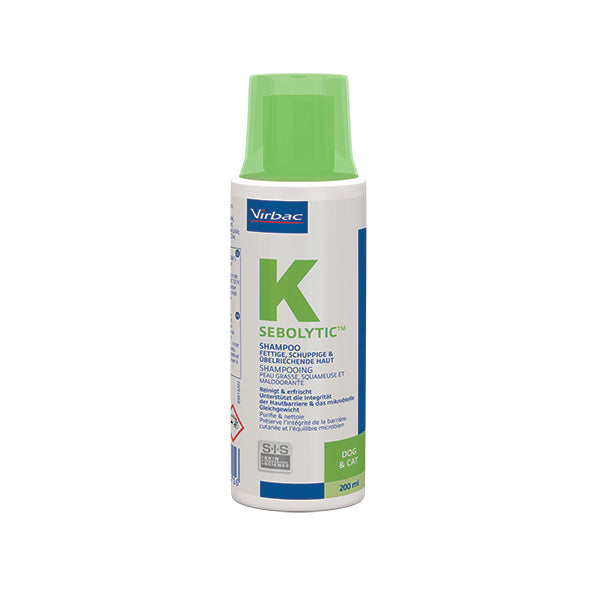 Sebolytic® shampoo - šampūnas esant sausai arba riebiai seborėjai