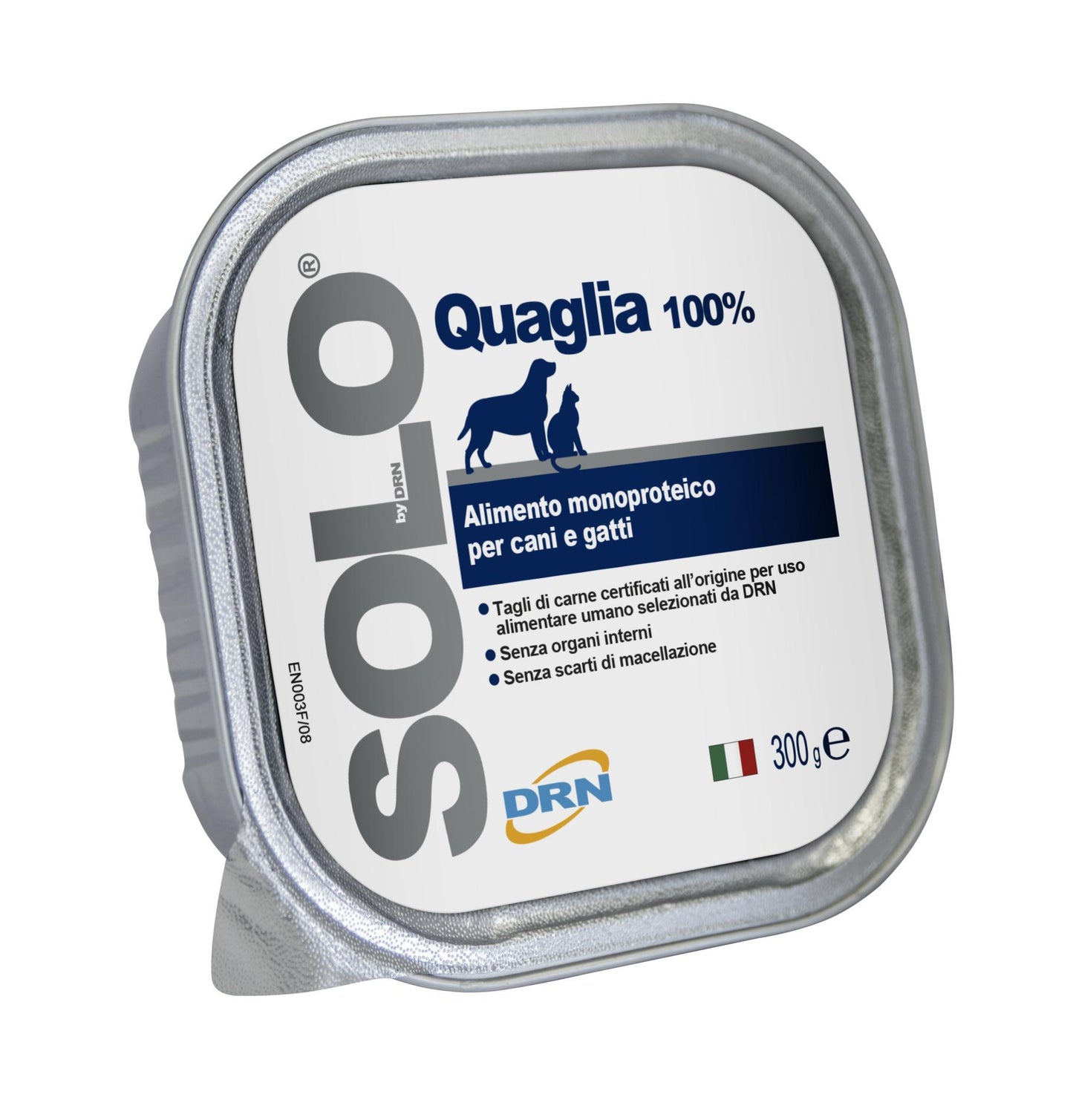 SOLO® Quaglia 100% - konservuota 100% putpeliena