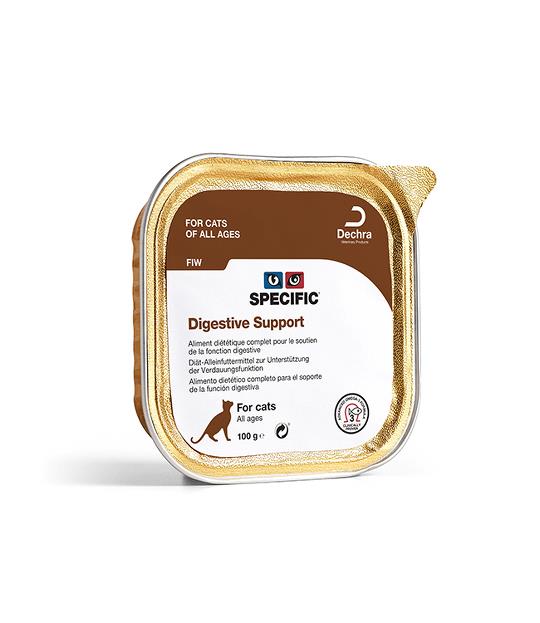 SPECIFIC® Digestive Support FIW 7x100g - konservuotas ėdalas katėms virškinimui gerinti