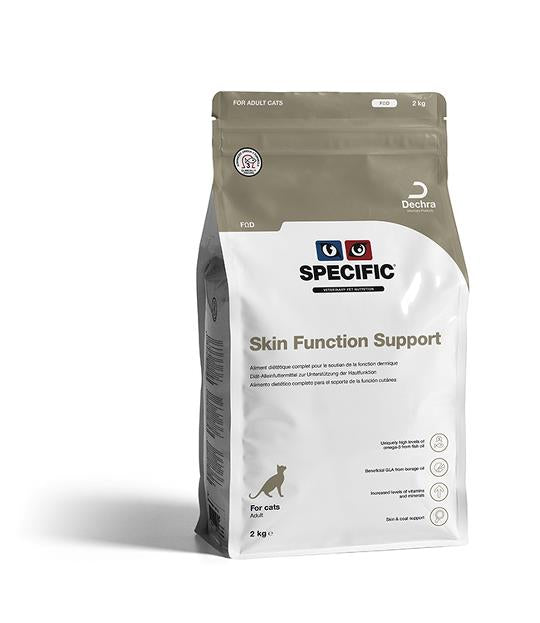 SPECIFIC® SKIN FUNCTION Support FΩD - lengvai virškinamas ėdalas katėms