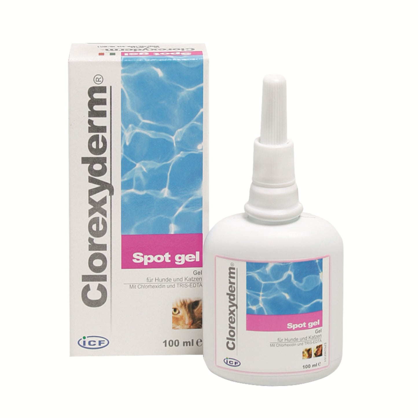 Clorexyderm® spot gel - antibakterinis valantis gelis