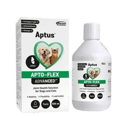 Aptus APTO-FLEX Advanced™ sąnarių papildas šunims ir katėms