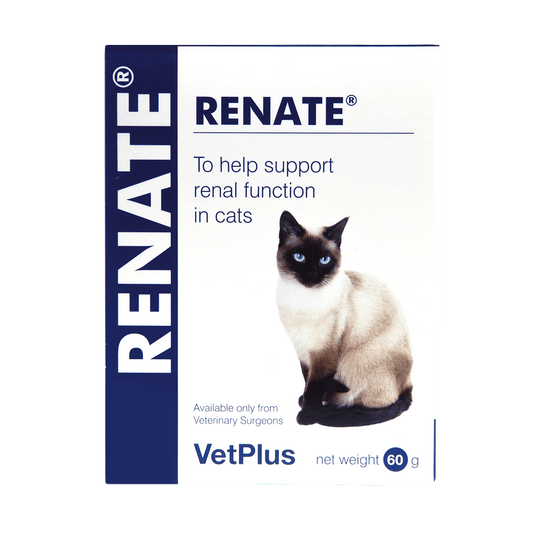 RENATE® pašaro papildas, palaikantis tinkamą kačių inkstų funkciją