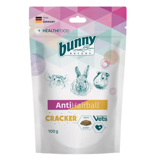 bunnyNature® Cracker AntiHairball skanukai nuo plaukų kamuoliukų susidarymo