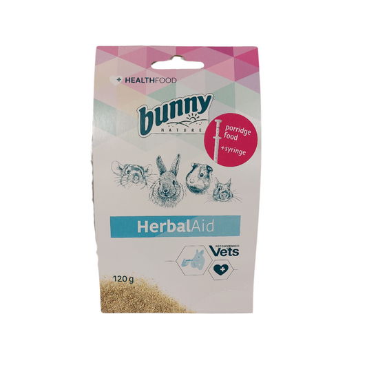 bunnyNature® Health HerbalAid miltelinis pašaras sveikimui, apetitui