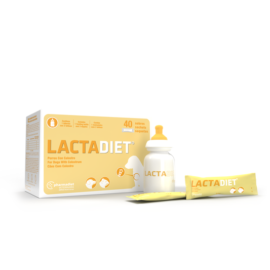 lactaDIET® Calostro -  pieno pakaitalas šuniukams praturtintas krekenomis