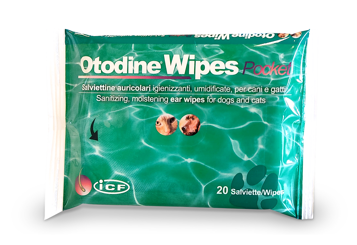 Otodine® Wipes servetėlės ausų higienai