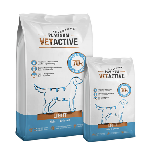 PLATINUM VETACTIVE LIGHT su vištiena