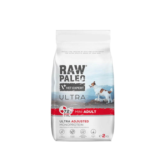 RAW PALEO® ULTRA MINI ADULT vieno baltymo ėdalas su jautiena