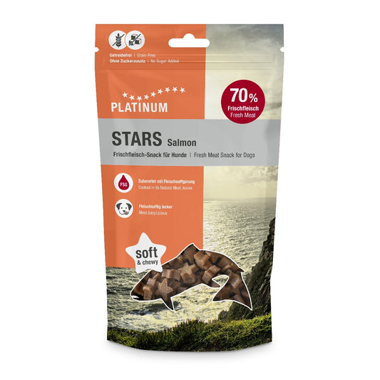 Platinum snack Stars Salmon skanėstai šunims