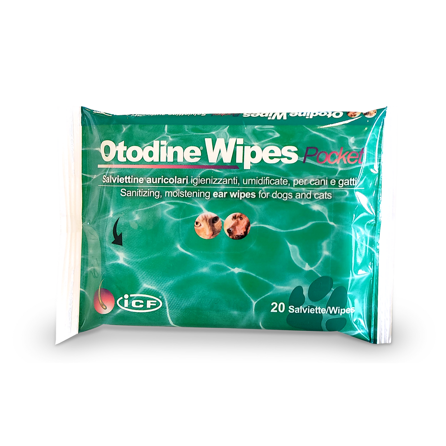 Otodine® Wipes servetėlės ausų higienai