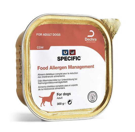 SPECIFIC® Food Allergy Management CDW 6x300g - hipoalerginis konservuotas ėdalas šunims