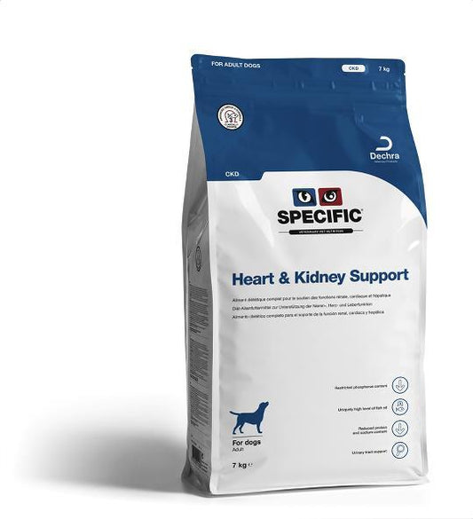 SPECIFIC® Heart & Kidney Support CKD - ėdalas šunims esant inkstų, širdies, kepenų nepakankamumui