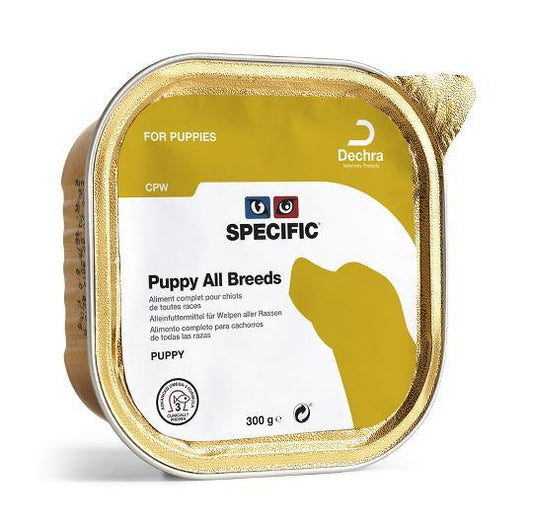 SPECIFIC® PUPPY ALL BREEDS CPW 6x300g - konservuotas ėdalas šuniukams
