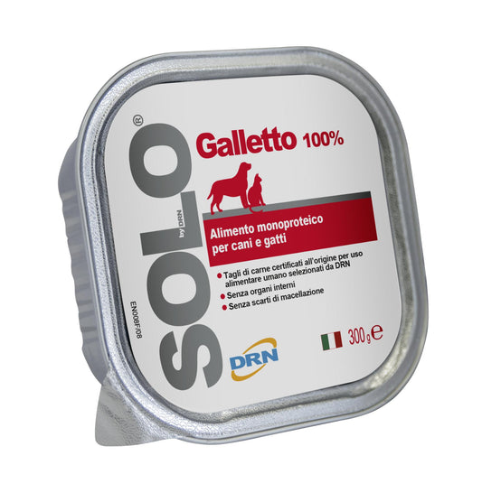SOLO® Galletto 100% - konservuota 100% vištiena