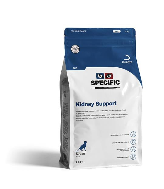SPECIFIC® Kidney Support FKD - ėdalas katėms esant inkstų, širdies, kepenų nepakankamumui