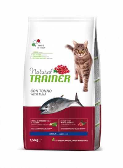 TRAINER NATURAL adult cat su tunų