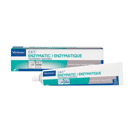 Virbac C.E.T.™ Enzymatic Toothpaste - dantų pasta su patentuota fermentų sistema